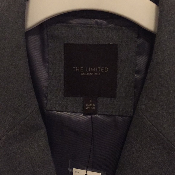 Never worn before: The Limited Gray Blazer - Picture 2 of 7